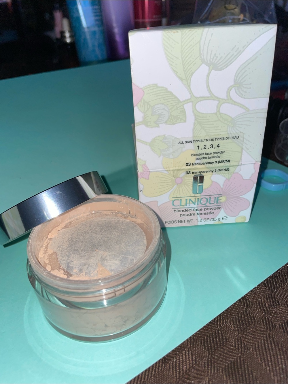 Clinique Blended Face Powder TRANSPARENCY 3